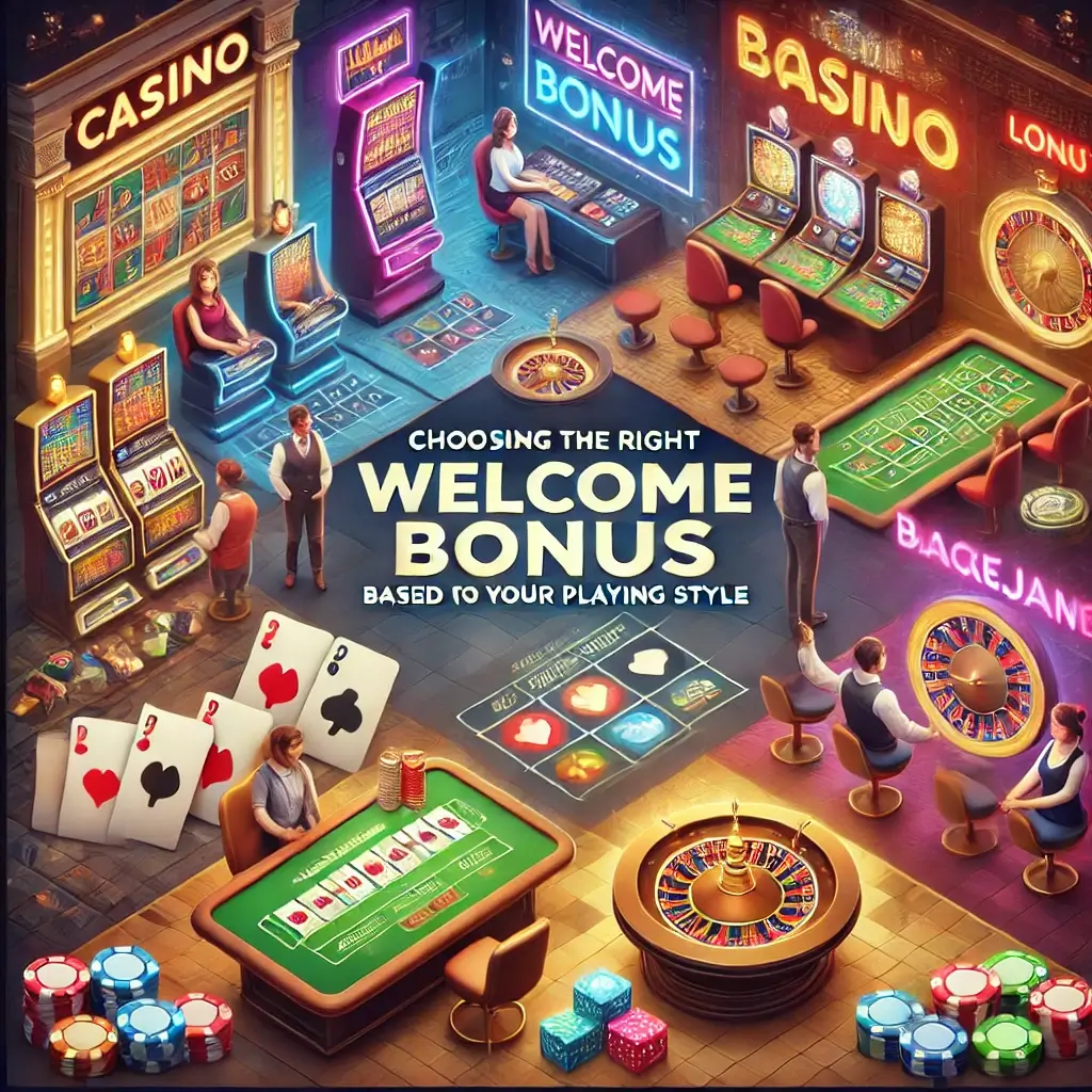 Choosing the Right Welcome Bonus Based on Your Playing Style